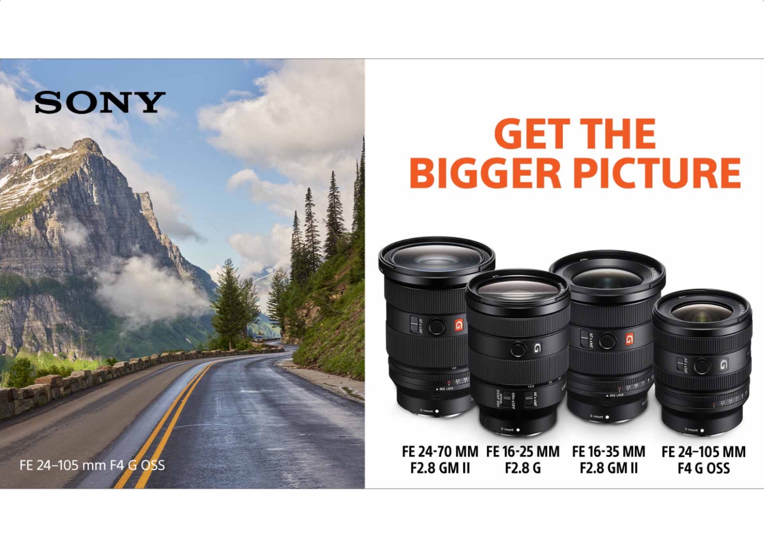Sony lenses March 2025