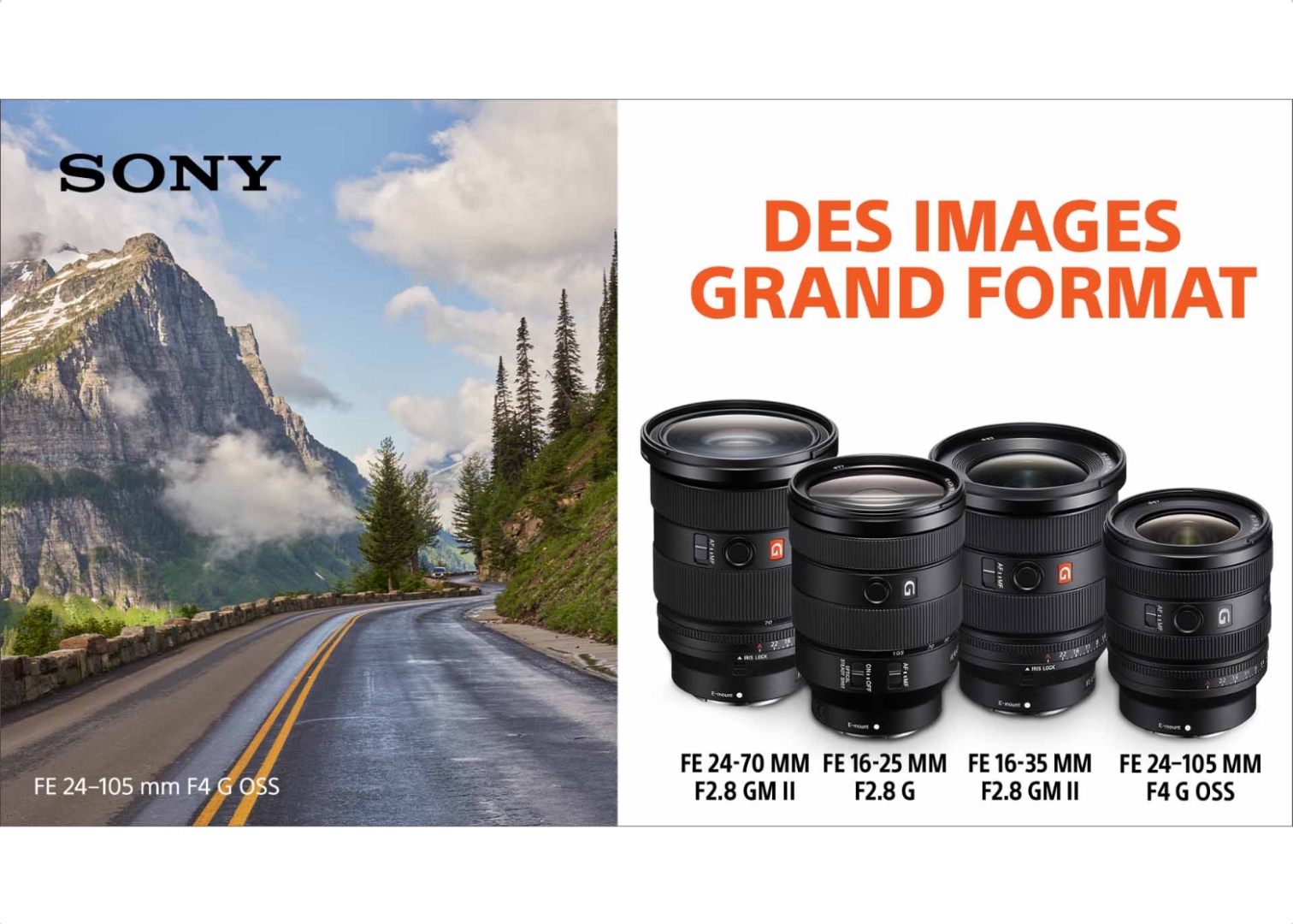 Sony lenses March 2025