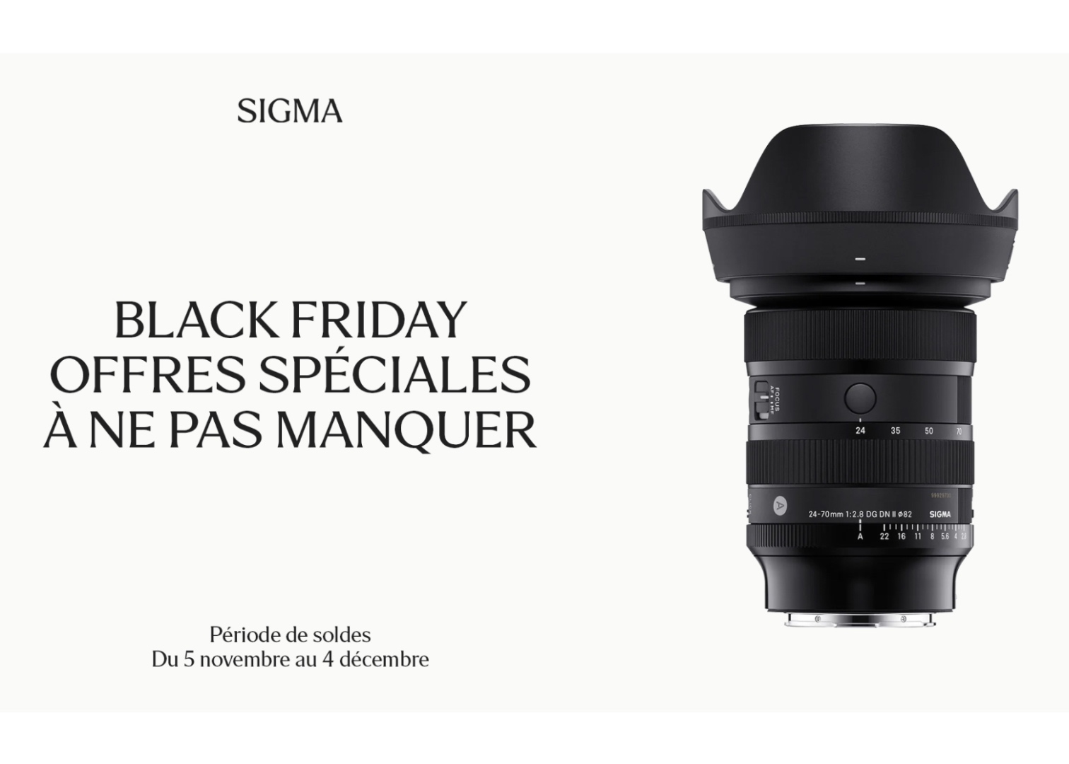 Sigma Black friday