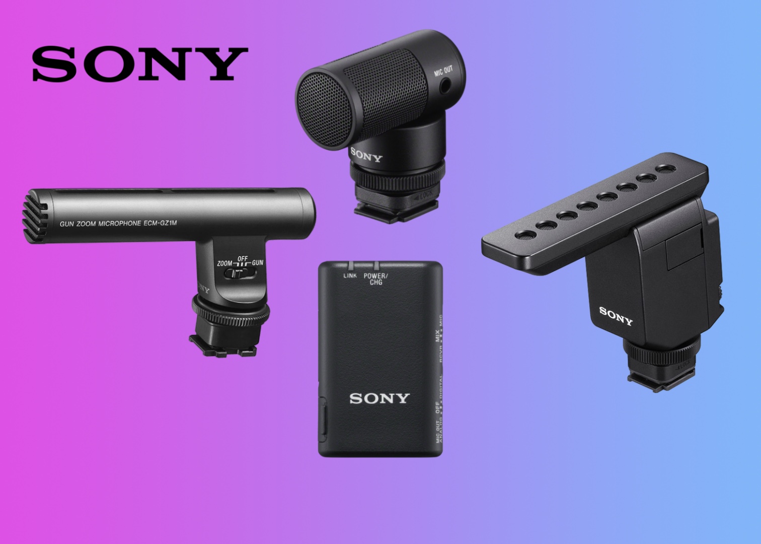 Pour vos besoins audio, Sony est là.