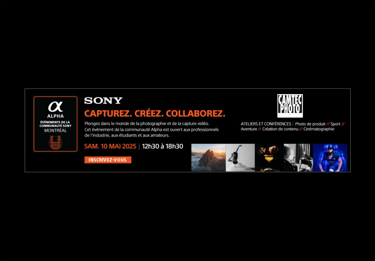 Mark your calendar! Sony Alpha Event AND The Mega Trade-In Week
