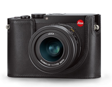 TVignette pour Leica Protector en Cuir pour Q, noir