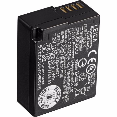 TVignette pour Leica Batterie Lithium-Ion BP-DC12 pour Q et CL