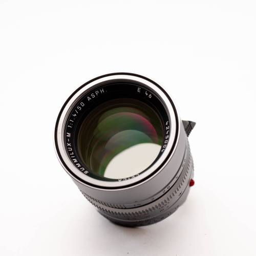Leica Summilux-M 50 ASPH Silver Chrome * A+*