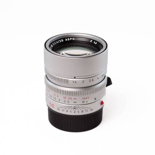 Leica Summilux-M 50 ASPH Silver Chrome * A+*