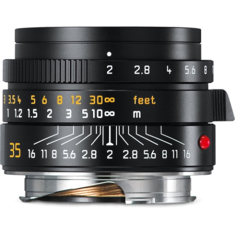 Leica Summicron-M 35mm f/2 ASPH. Black (E39)