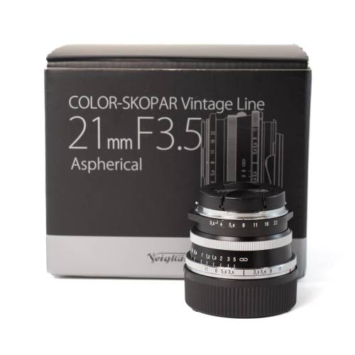 TThumbnail image for Voigtlander Color Skopar 21mm f/3.5 Vintage Line ASPH. VM *A*