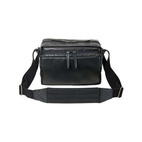 Artisan&Artist GCAM 1100 Black Leather/Nylon Camera Bag