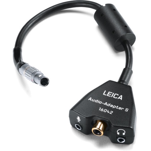 Leica Adaptateur audio LEMO pour appareil Leica-S