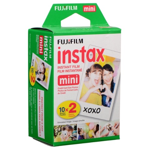 Fujifilm film instantané Instax Mini (20 feuilles)