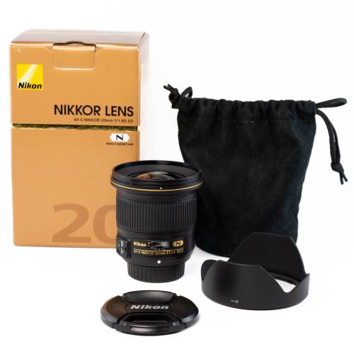 TThumbnail image for Nikon 20mm AF-S 1.8G ED  *A+*