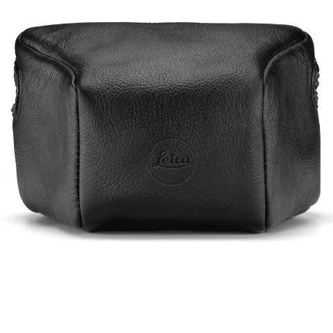 Leica Pochette en cuir, noire