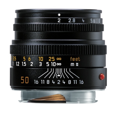 TThumbnail image for Leica Summicron-M 50mm f/2 Black (E39)