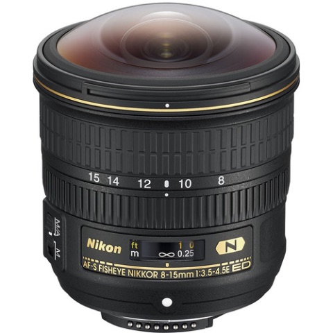 Nikon NIKKOR AF-S Fisheye 8-15mm f/3.5-4.5 E ED