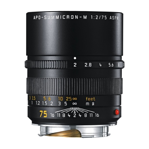 TVignette pour Leica Summicron-M 75mm f/2.0 ASPH (E49)