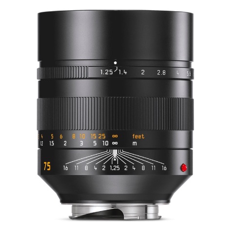 TVignette pour Leica Noctilux-M 75mm f/1.25 ASPH.