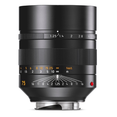 TThumbnail image for Leica Noctilux-M 75mm f/1.25 ASPH.