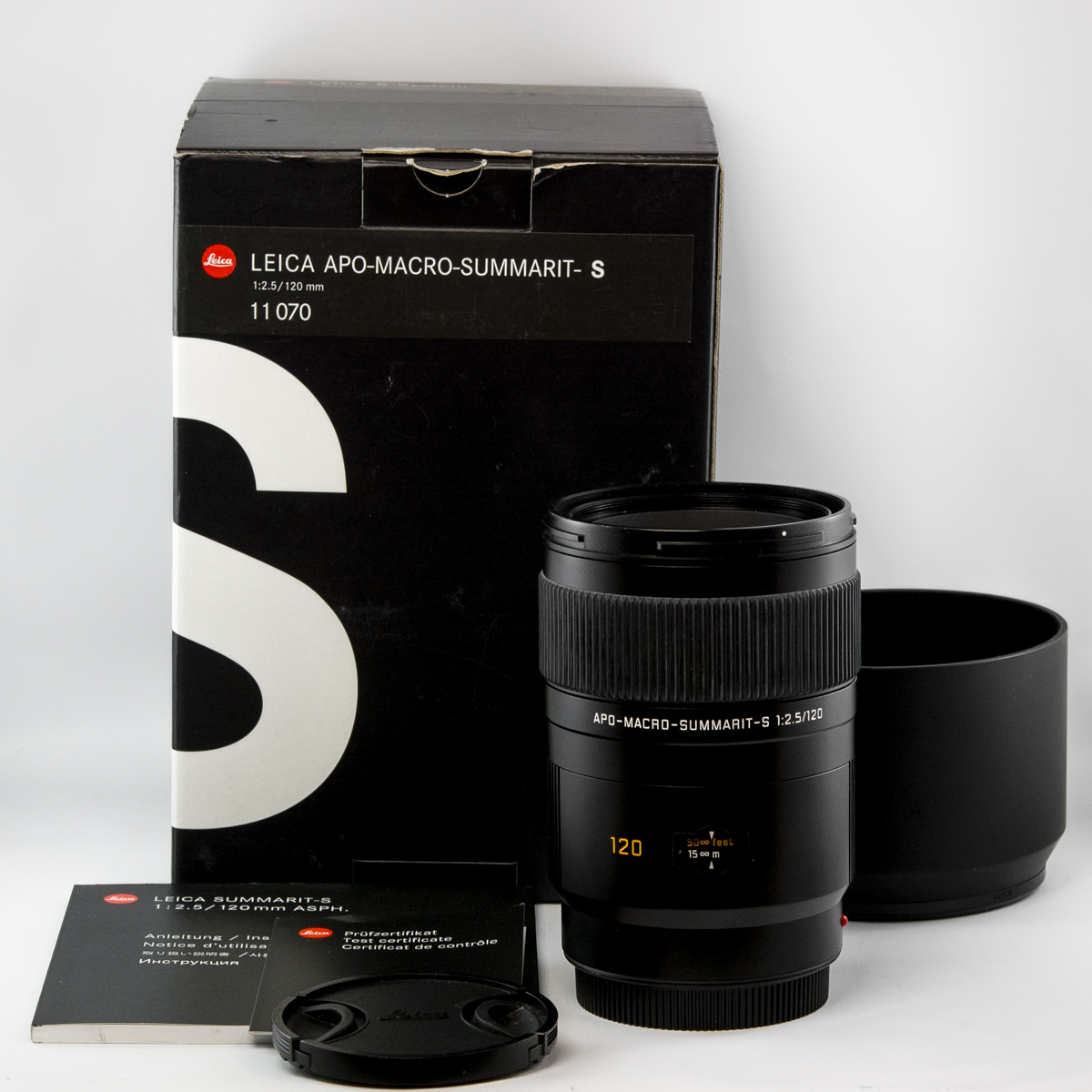 TVignette pour Leica Apo-Macro Summarit-S 120mm F2.5 *A+*
