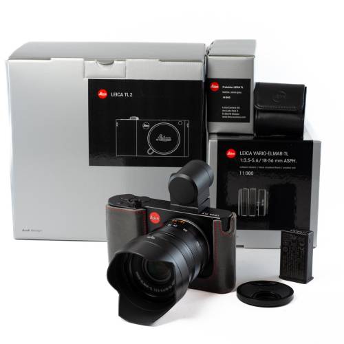 TThumbnail image for Leica TL2 Black + Vario-Elmar 18-56mm ensemble * A+ *