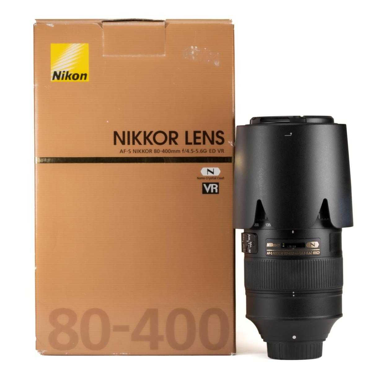 Nikon AF-S Nikkor 80-400mm f/4.5-5.6 G ED VR - *A+*