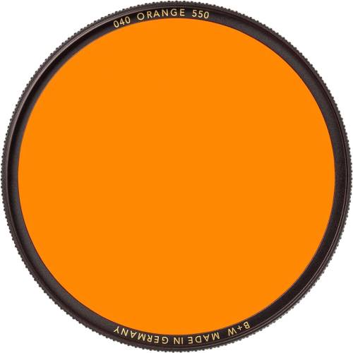 TVignette pour B+W 040 Orange 550nm