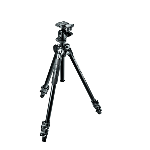 TThumbnail image for Manfrotto 290 Light aluminium tripod Kit with 494RC2 ball head