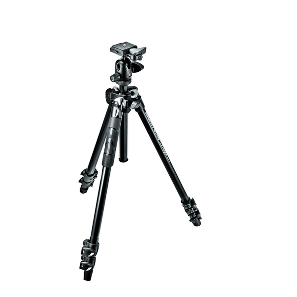 TVignette pour Manfrotto 290 Light Kit Trépied aluminium avec rotule 494RC2