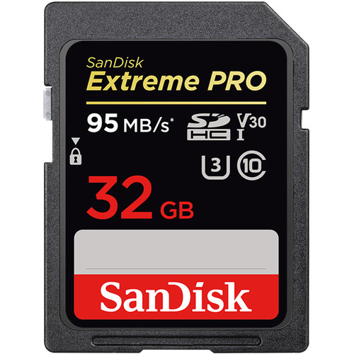 SanDisk 32GB Extreme Pro UHS-I SDXC