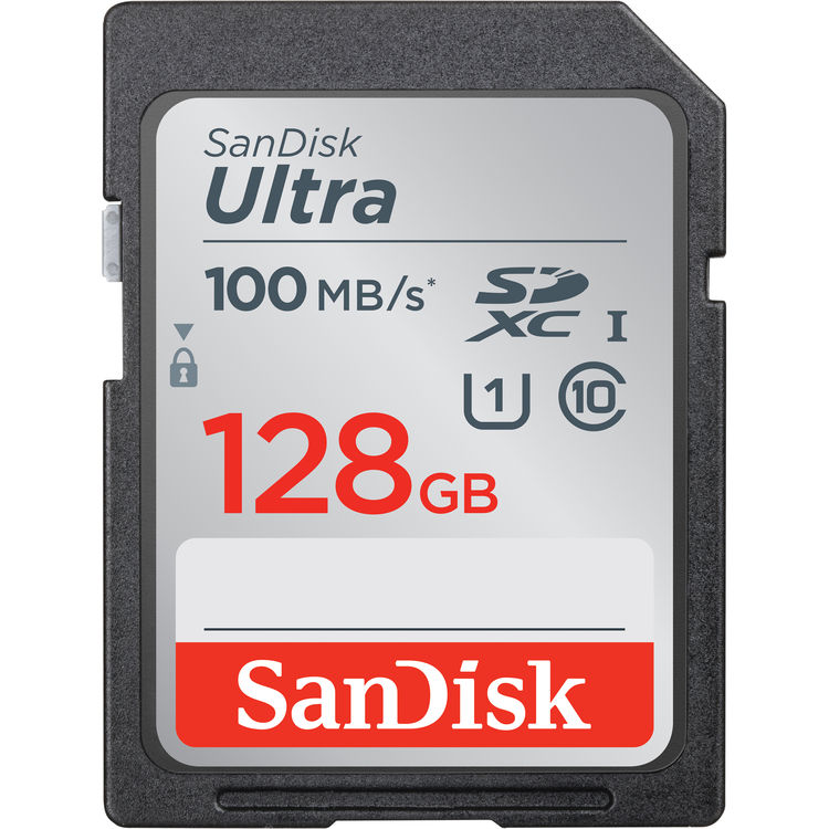 SanDisk 128GB Ultra UHS-I SDXC