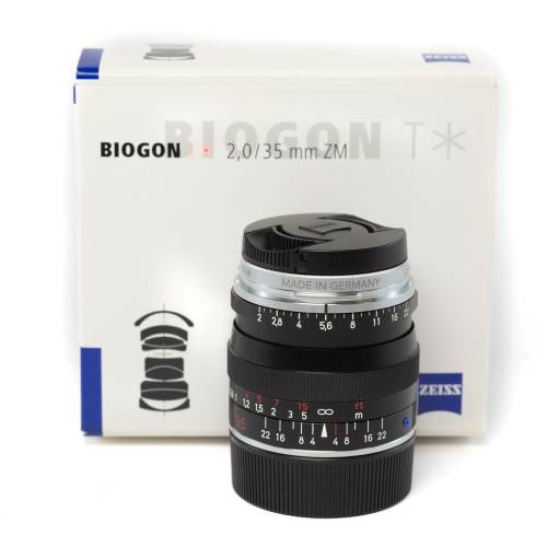 TVignette pour Carl Zeiss Biogon T* 35mm f/2 ZM *A+*