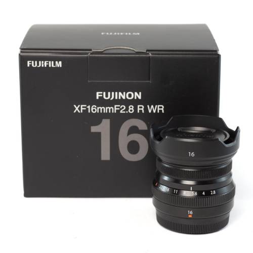 TThumbnail image for Fujinon XF 16mm F/2.8 R WR Black *A+*
