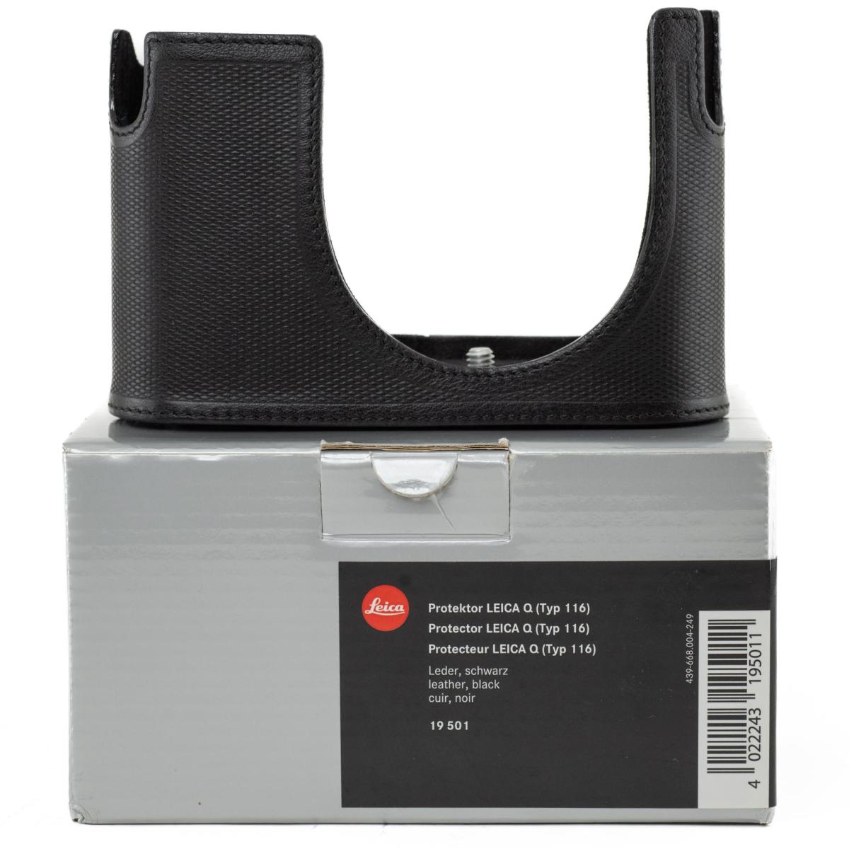 Leica Q, Protecteur cuir noir *A+*