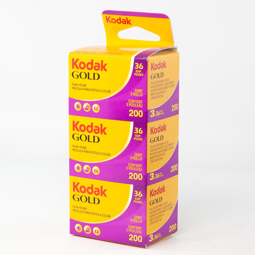 TVignette pour Kodak Gold 200, 36 poses, 3 rouleaux
