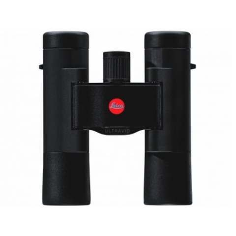 Leica Ultravid Compact 10 X 25 BR, Renforcées avec caoutchouc noir