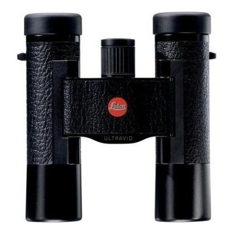 Leica Ultravid 10 x 25 Compact  BL, Black Leather with Leather case.