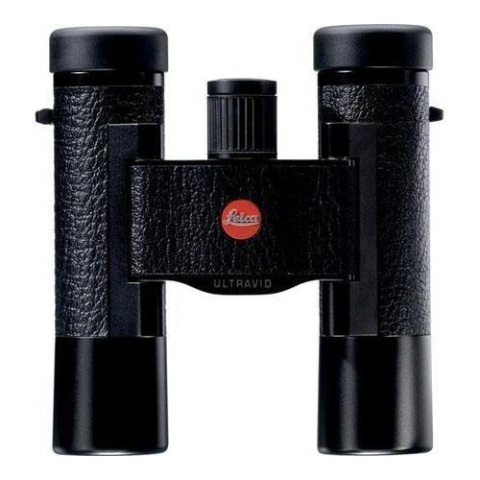 TVignette pour Leica Ultravid 10 x 25 Compact  BL, NOIRES AVEC ÉTUI EN CUIR