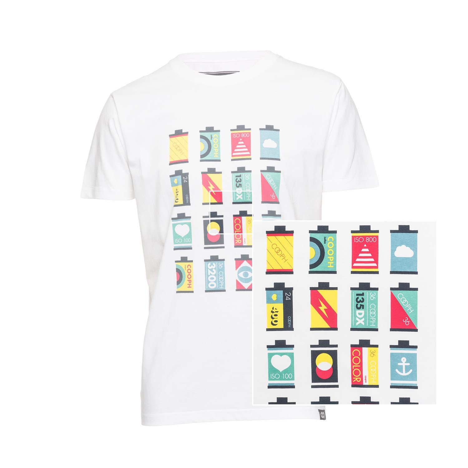COOPH Canisters T-Shirt - White