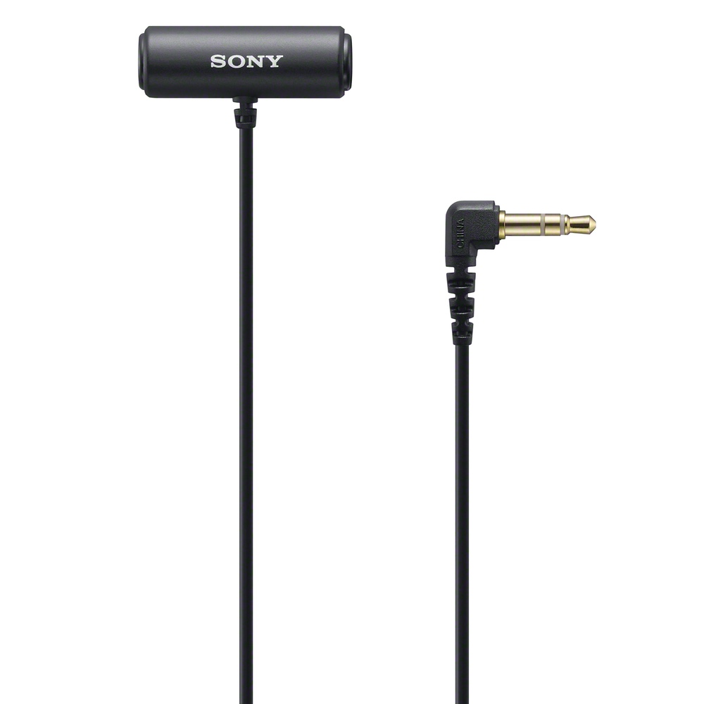 TThumbnail image for Sony ECM-LV1 Compact Stereo Lavalier Microphone