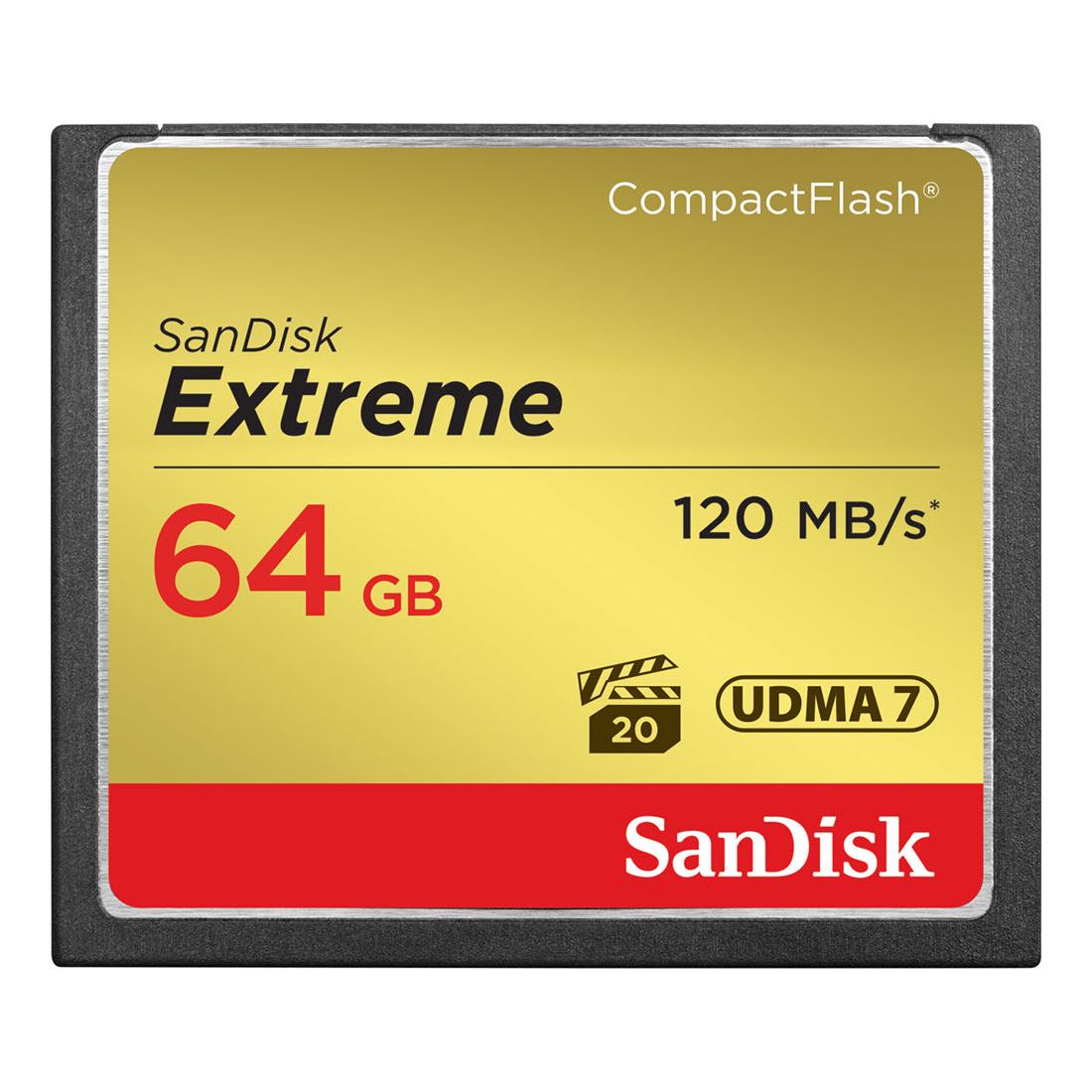TVignette pour SanDisk 64GB Extreme CompactFlash