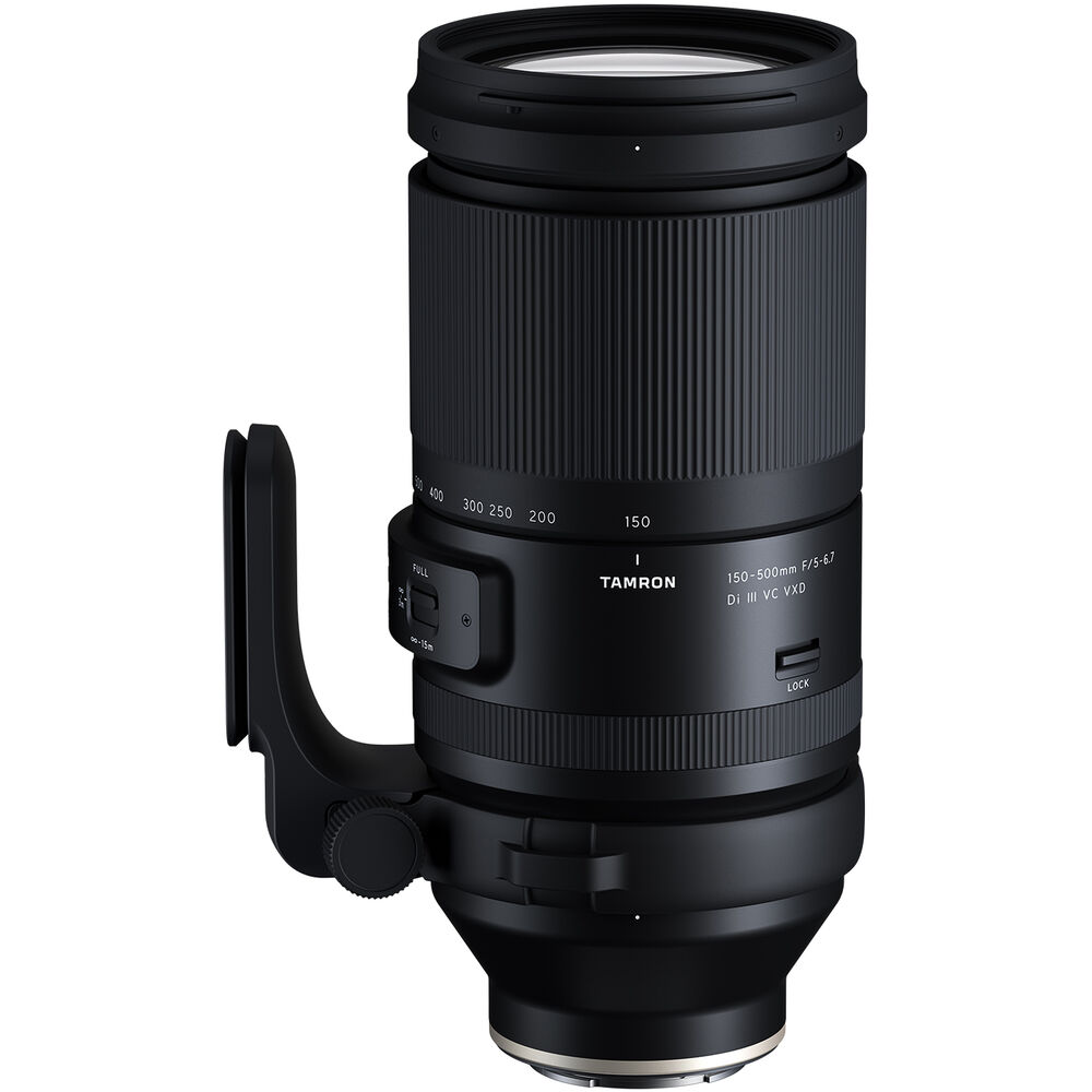 TVignette pour Tamron 150-500mm f/5-6.7 Di III VC VXD pour Sony FE