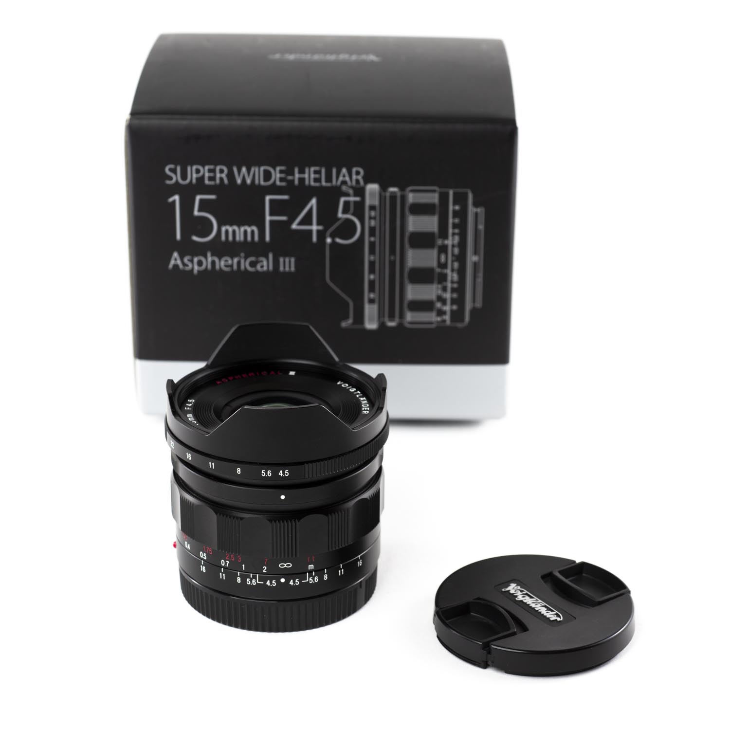 TThumbnail image for Voigtlander Super Wide-Heliar 15mm f/4.5 Asph III for Sony E *A+*