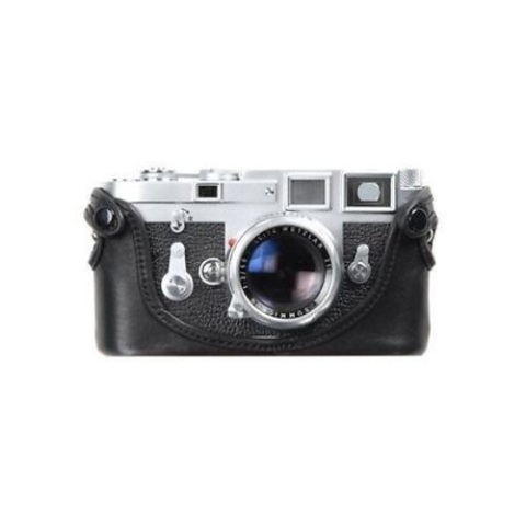 TThumbnail image for Artisan&Artist LMB-234 Leather Camera Half Case (Black)