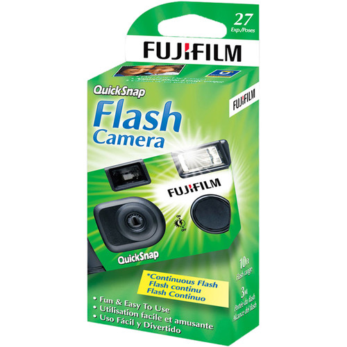 Fujifilm QuickSnap Disposable Flash Camera - 27 exp.