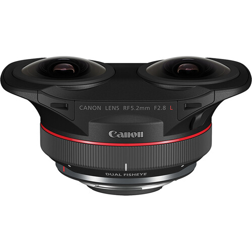 Canon RF 5.2mm F2.8 L Dual Fisheye 3D VR