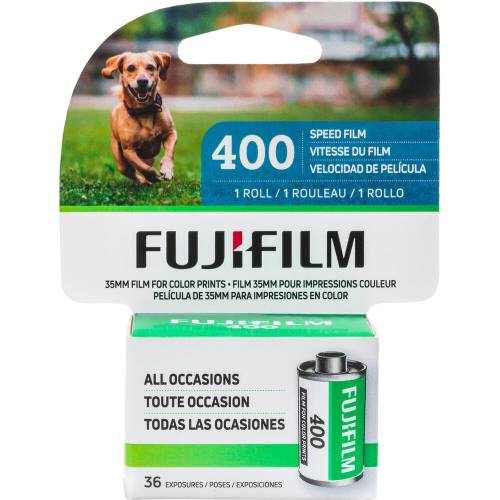 FUJIFILM 400 Color Negative Film (35mm, 36 Exposures)
