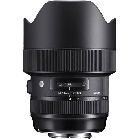 TVignette pour Sigma 14-24mm F2.8 DG HSM Art Monture Canon EF