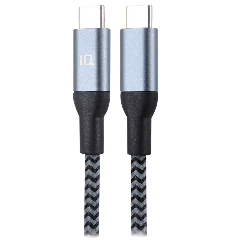 IQ USB Type-C Male to USB Type-C Male Cable (1.2m)
