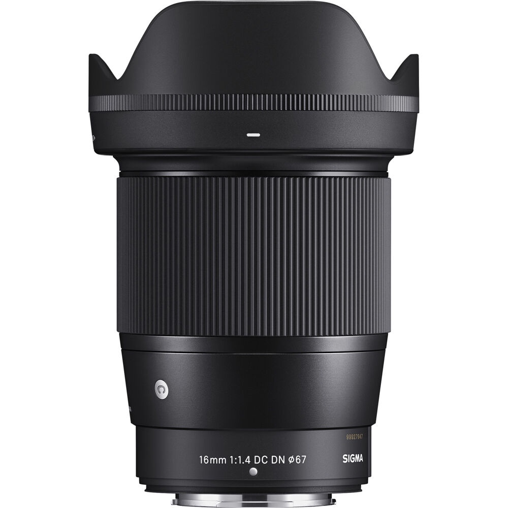 TVignette pour Sigma 16mm F1.4 DC DN Contemporary Monture Fuji X