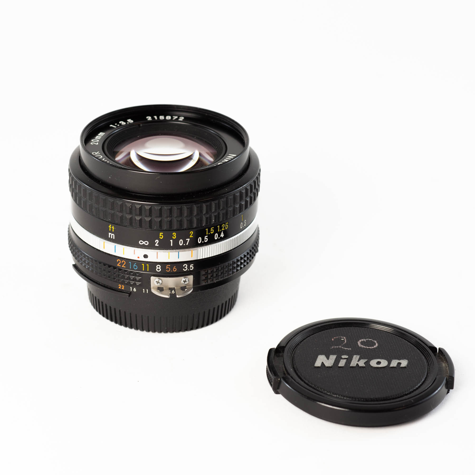 TThumbnail image for Nikon Nikkor 20mm F/3.5 AI-S *A*