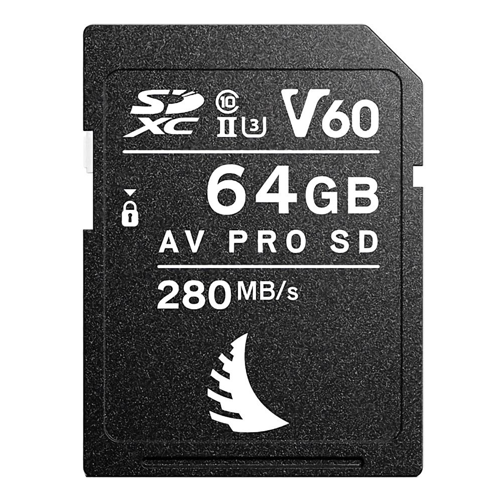 Angelbird 64GO AV PRO SD V60 SDXC UHS-II MkII CARTE MEMOIRE